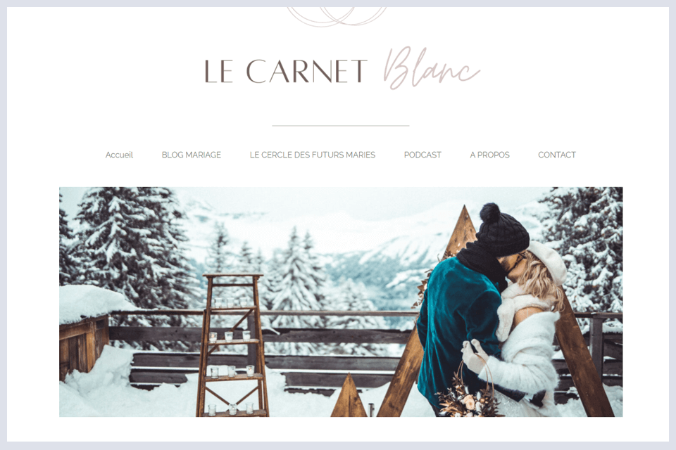 carnet blanc mariage hiver pull mariee neige creatrice accessoire mariage tricot vaucluse