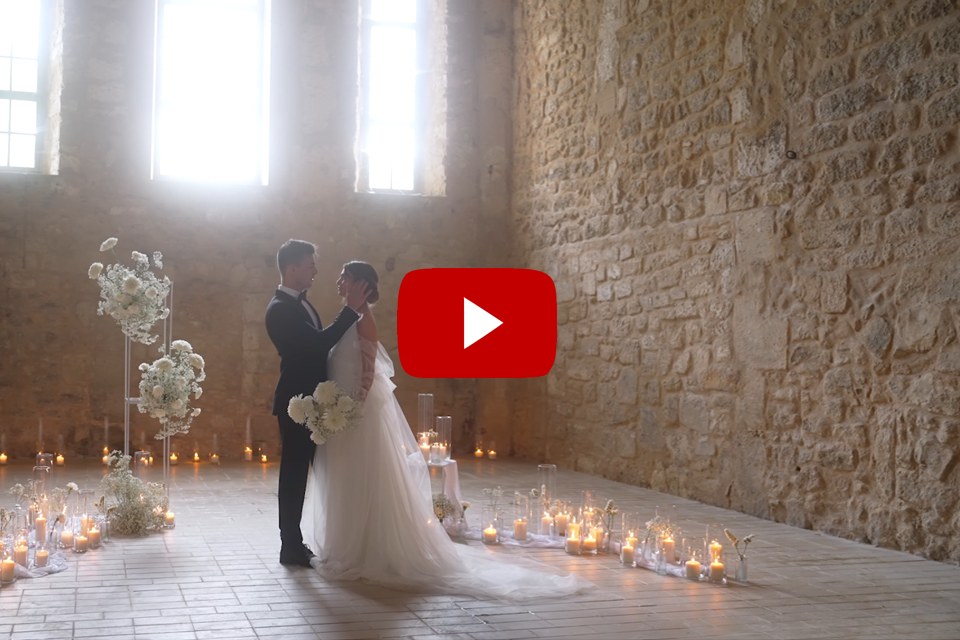 video elopement en provence robe de mariee luxe sur mesure