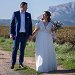 Robe de mariée sur-mesure portée par Amandine, coupe fluide en dentelle et mousseline, conçue pour les silhouettes généreuses