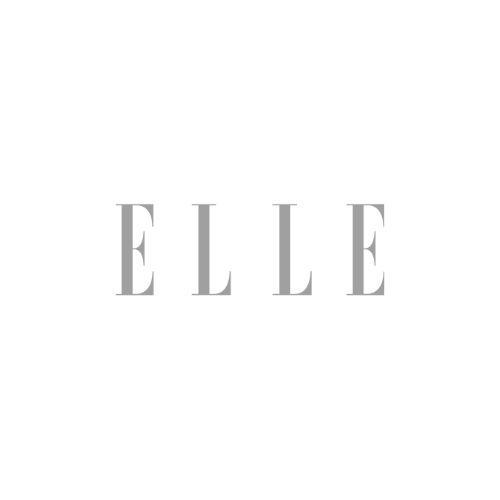 logo magazine elle gris