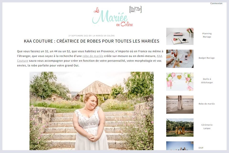 la mariee en colere creatrice robe de mariee sur mesure grande taille provence demi mesure