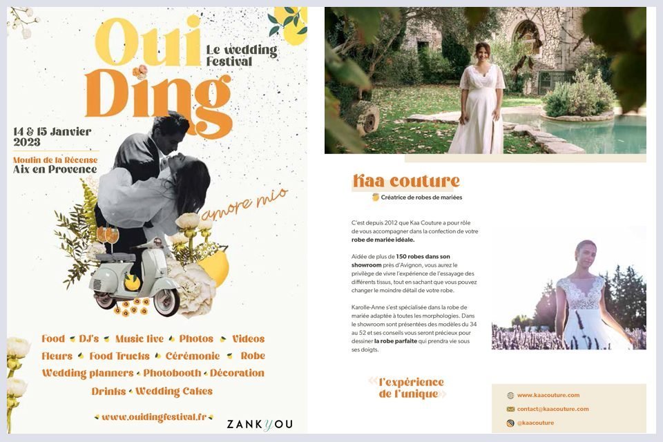oui ding festival de mariage aix en provence prestataire robe de mariee boheme provence